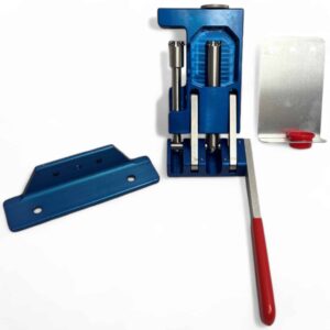 Hood Press - PPC / BR Style - 2 Screw in Die - Blue - For Seater And Full Length or Neck Die