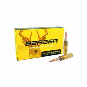 *Inventory Reduction Sale - Berger Loaded Ammo - 6mm Creedmoor - 108 Grain - Elite Hunter (20)