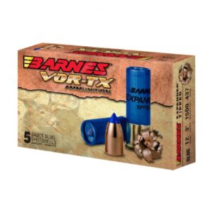 Barnes Loaded Ammo - 12 Gauge - 2 3/4" Length - 437 Grain (5 Rounds)