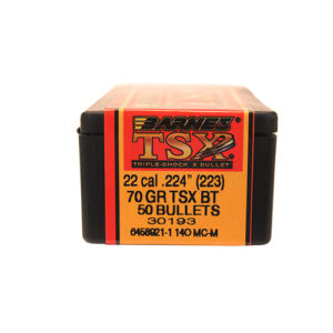 Barnes Bullets - 22 Caliber - 70 Grain - TSX BT (50)