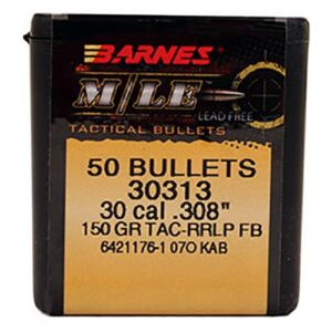 Barnes Bullets - 30 Caliber - 150 Grain - RRLP FB (50)