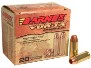 Barnes Loaded Ammo - 10mm Auto - 155 Grain - Vor-TX Tac - XP (20)