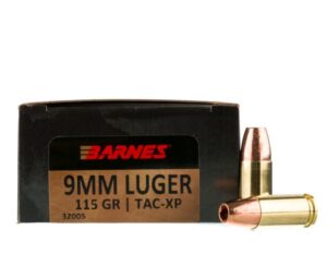 Barnes Loaded Ammo - 9mm Luger 115 Grain Vor-TX (20)