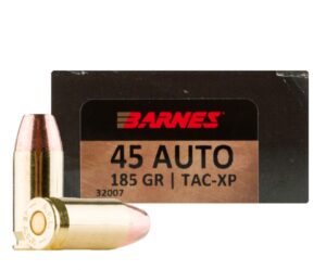 Barnes Loaded Ammo - 45 ACP - 185 Grain Vor-TX (20)