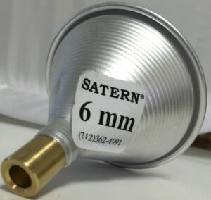 Satern 6mm Caliber Powder Funnel