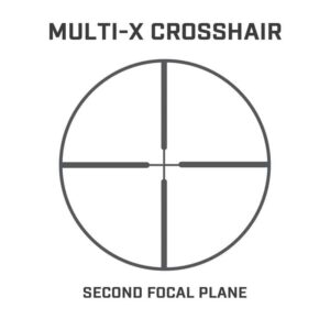 Bushnell Scope Trophy 4-12x40 - Multi-X Reticle - Matte Black