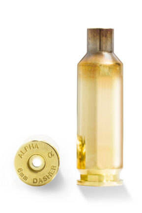 Alpha Munitions Brass - 6mm Dasher - Small Rifle Primer Pocket (100)