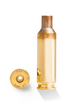 Alpha Munitions Brass - 6mm GT - Small Rifle Primer Pocket (100)