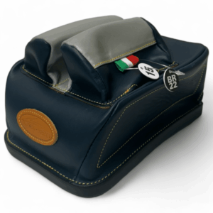 Lenzi Rear Bag Model BR22 ~ 3 3/4" Height - ~ 2 1/8" High 15mm Spread 3M Slick Ears - Blue - UNFILLED