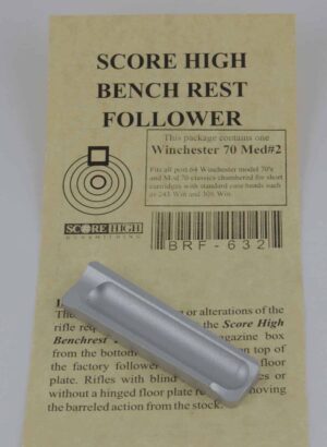 Score High Benchrest Follower Model 70 Medium # 2