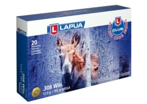 *Warehouse Cleanout Super Sale - Lapua Loaded Ammo - 308 Winchester 185gr Mega Soft Point (20)