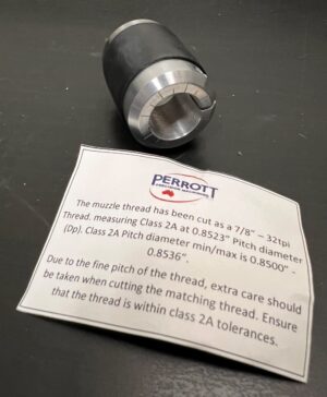 Perrott Precision Machining - Bukys Style Barrel Tuner - 7/8" - 32tpi Thread