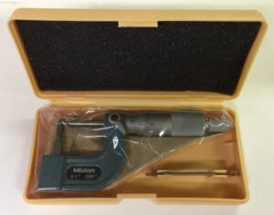 Mitutoyo Wall Thickness Micrometer Not Modified 20 Caliber and larger only