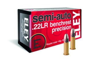 Eley Rimfire Ammo 22 LR Semi-Auto Benchrest Precision - CASE OF 5,000