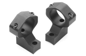 BAT Direct Mount Ring - 30mm - Medium Height - 1.350" Round - 30 MOA - Model HR - Black