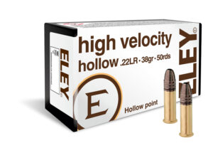 eley rimfire ammo 22 LR high velocity hollow point