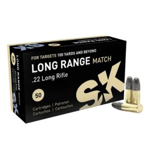 SK Rimfire Ammo .22 LR Long Range Match - CASE OF 5,000