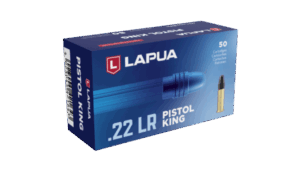 Lapua Rimfire Ammo .22 LR Pistol King - CASE OF 5,000