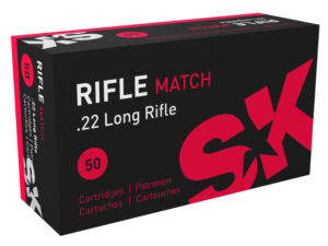sk rifle match .22lr case of 5,000 rounds