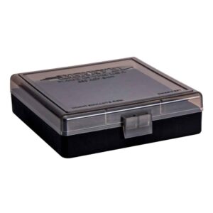 Berry's # 001 100 Round Ammo Box - 380 / 9mm - Smoke & Black