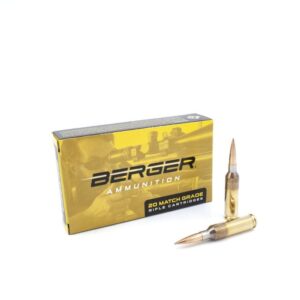 *Inventory Reduction Sale - Berger Loaded Ammo - 6mm Creedmoor - 105 Grain - Hybrid Target (20)