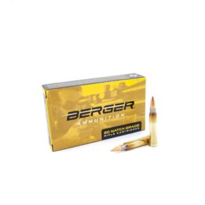 *Inventory Reduction Sale - Berger Loaded Ammo - 223 Remington 73 gr Boat Tail Target (20)
