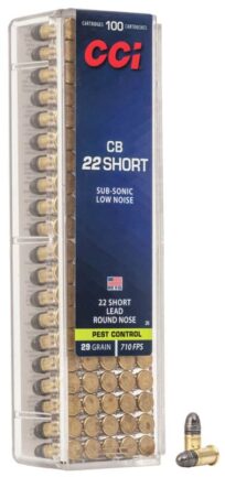 *Warehouse Cleanout Super Sale - CCI Rimfire Ammo .22 CB Short 29 Grain - Lead Round Nose (100)