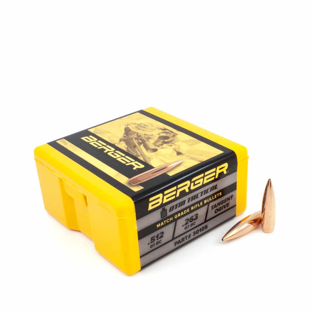 Berger Bullets - 30 Caliber - 175 Grain - Match OTM Tactical - (100 ...