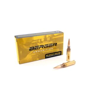 *Inventory Reduction Sale - Berger Loaded Ammo - 6.5 Creedmoor LRP - 153.5 Grain - LR Hybrid Target (20)