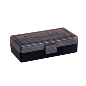 Berry's # 401 50 Round Ammo Box - 380 / 9mm - Smoke and Black