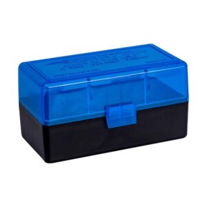 Berry's # 405 50 Round Ammo Box - 223 / 556 Caliber - Blue and Black