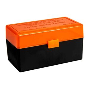 Berry's # 409 50 Round Ammo Box - 243 / 308 Caliber - Orange & Black