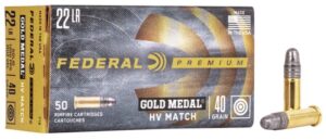 *Warehouse Cleanout Super Sale - Federal Rimfire Ammo .22 LR 40 Grain Solid Muzzle Velocity 1200 FPS (50)
