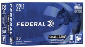 *Warehouse Cleanout Super Sale - Federal Rimfire Ammo Game Shok .22 LR 31 Grain - HV (50)