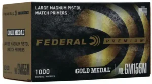 *Warehouse Cleanout Super Sale - Federal Primers #155M Match Large Pistol Magnum - 1,000