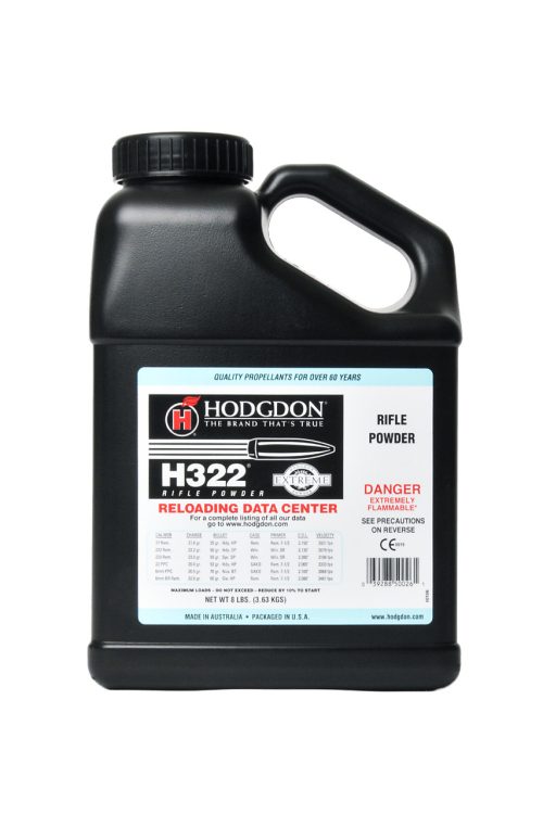 Hodgdon Powder H322 - 8lb | Bruno Shooters Supply