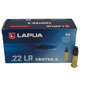 Lapua Rimfire Ammo .22 LR Center-X - CASE OF 5,000