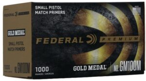 Federal Primers #100M Match Small Pistol - 1,000