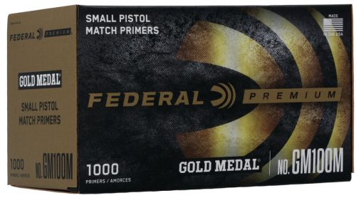 Federal Primers # 100M Match Small Pistol – 1,000