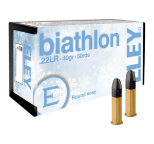 Eley Rimfire Ammo 22 LR Biathlon - CASE OF 5,000