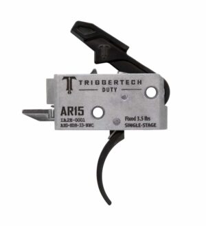 *Inventory Reduction Sale - TriggerTech Trigger - AR-15 - Duty - 3.5lbs Fixed - Single Stage - Curved Lever