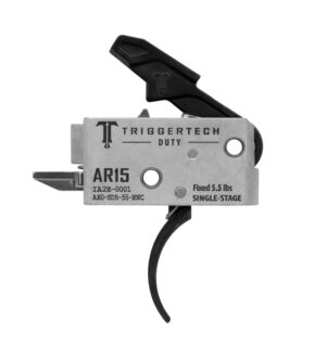 *Inventory Reduction Sale - TriggerTech Trigger - AR-15 - Duty - 5.5lbs Fixed - Single Stage - Curved Lever