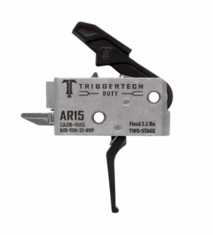 *Inventory Reduction Sale - TriggerTech Trigger - AR-15 - Duty - 3.5lbs Fixed - 2 Stage - Flat Lever