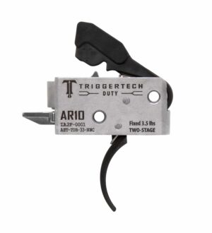 *Inventory Reduction Sale - TriggerTech Trigger - AR-10 - Duty - 3.5lbs Fixed - 2 Stage - Curved Lever