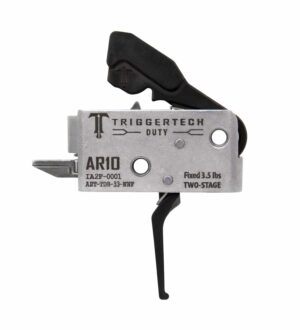 *Inventory Reduction Sale - TriggerTech Trigger - AR-10 - Duty - 3.5lbs Fixed - 2 Stage - Flat Lever