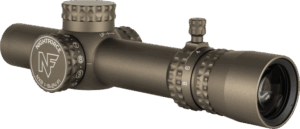 SHOWROOM DISPLAY Nightforce Scope - NX8 - 1-8x24mm F1-Capped E / W - .5 MOA - PTL -FC- MOA - Dark Earth