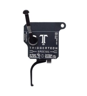 TriggerTech Trigger - Remington 700 - Special 1-3.5lbs - Top Safety w/ Bolt Release - 2 Stage - Gray / Black - Flat Lever - PRICE TEMPORARILY REDUCED
