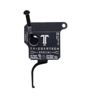 TriggerTech Trigger - Remington 700 - Special 1-3.5lbs - Top Safety - No Bolt Release - 2 Stage - Gray / Black - Flat Lever - PRICE TEMPORARILY REDUCED