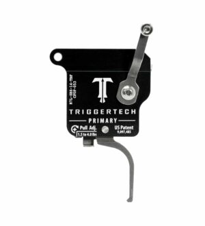 *Warehouse Cleanout Super Sale - TriggerTech Trigger - Remington 700 - Primary 1.5- 4lbs - Left Hand - Top Safety w/ Bolt Release - Single Stage - Black / Stainless - Flat Lever