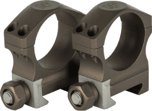 Nightforce Rings - X-Treme Duty - 1.375" X - High - 30mm - Ultralite, 4 screw - Dark Earth